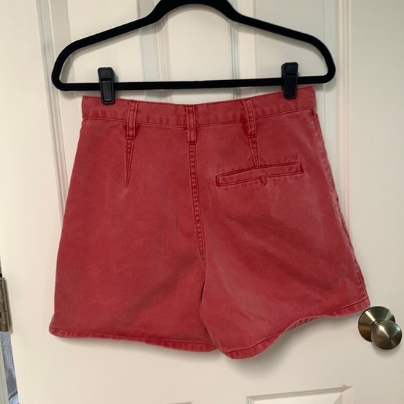 Vintage‎ Espirit High Waisted Pleated Nantucket Red Short - Picture 3 of 6